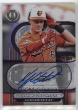 2024 Topps Tribute Tribute Auto Purple /50 Ryan Mountcastle #TA-RMO Auto 1ob3