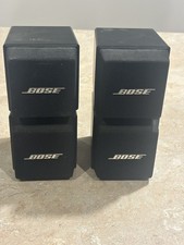 Bose AM-5 Acoustimass Double Cube Speakers Pair Lot Of 2