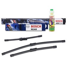 BOSCH SCHEIBENWISCHER +HECKWISCHER +SCHEIBEN-REINIGER FÜR OPEL ASTRA L VW UP