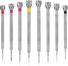Chumia 8 Pieces Precision Jewelers Screwdriver Set, Micro Watch Repair Screwdriv