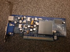 Gigabyte GV-NX62LTC256T nVidia GeForce 6200 256MB PCIe VGA S-Video Graphics Card