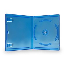 Replacement Game Cases for Sony PlayStation 4 PS4   5 Pack   Blue Disc Cases