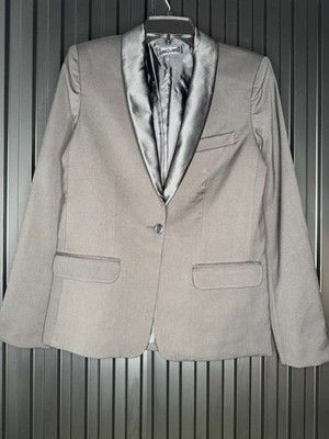 Rare YSL Beaute Uniform Blazer Black Shawl Lapel Made in Italy 38 Not For Sale N
