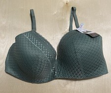 Maidenform Self Expressions Women’s Size 40D Wirefree Padded Green T-Shirt Bra