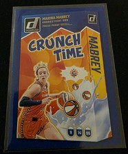 2025 Panini Donruss WNBA - Crunch Time Marina Mabrey #13 Press Proof Blue