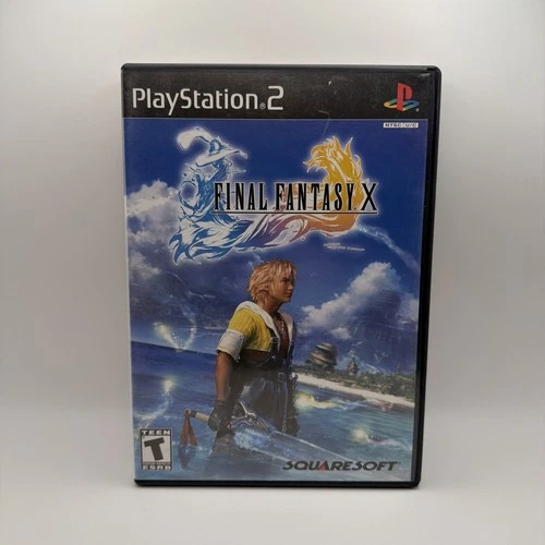 Final Fantasy X For PS2 Video Game PlayStation 2 Complete In Box With Manual