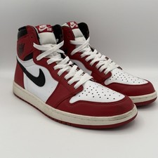 Nike Air Jordan 1 Para hombres Talla 10.5 Retro OG Tenis Chicago 2015, 555088-101
