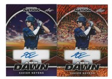 2025 Leaf Baseball Nation Xavier Neyens A New Dawn Auto Lot of 2
