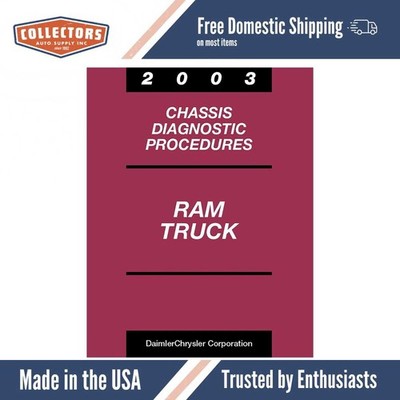 2003 Dodge Ram Truck Chassis Diagnostic Procedures