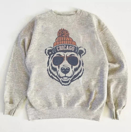 Vintage Chicago Bears Football Sweatshirt Chicago Football