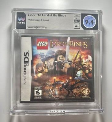 LEGO The Lord of the Rings (Nintendo DS, 2012) Graded WATA 9.4