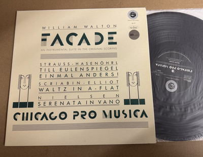 RR-16 Walton Facade Strauss Scriabin etc Chicago Pro Musica Reference Recordings