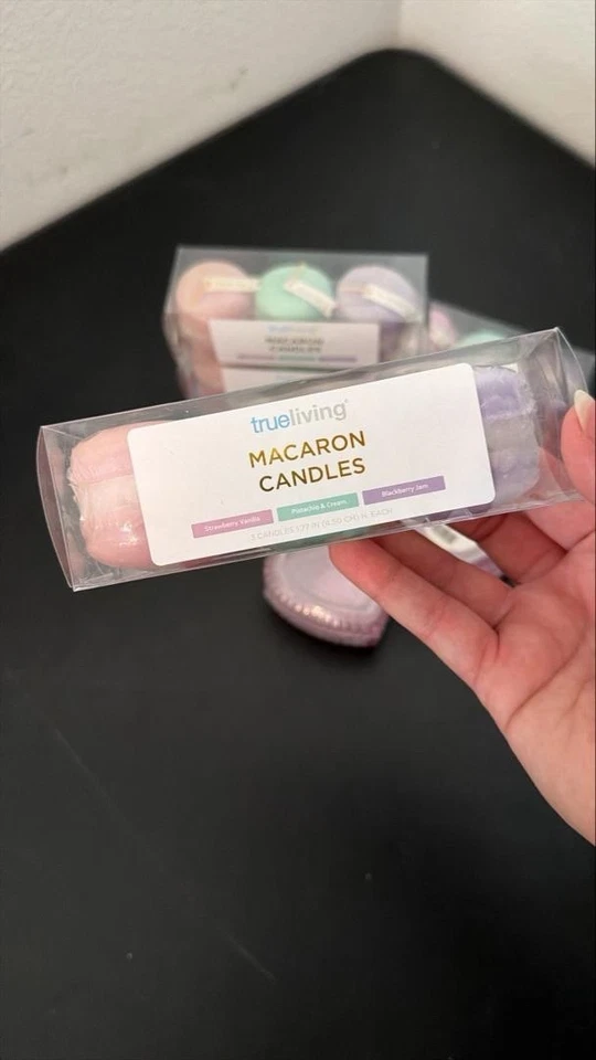 Juego de Velas Macaron y Cajas de Vidrio Corazón Rosa - Artículos Decorativos de Regalo Foto 2 de 4