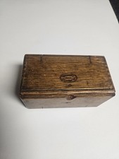 Antique Singer  Sewing 1880s Oak Puzzle Box Many Attachments