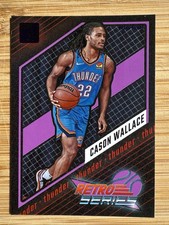 2023-24 Donruss Cason Wallace Retro Series Purple RC