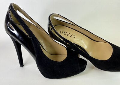 g by guess black heels