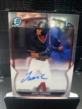 2023 Bowman Chrome - Prospect Autographs #CPA-JCL Juan Corniel (AU, RC)