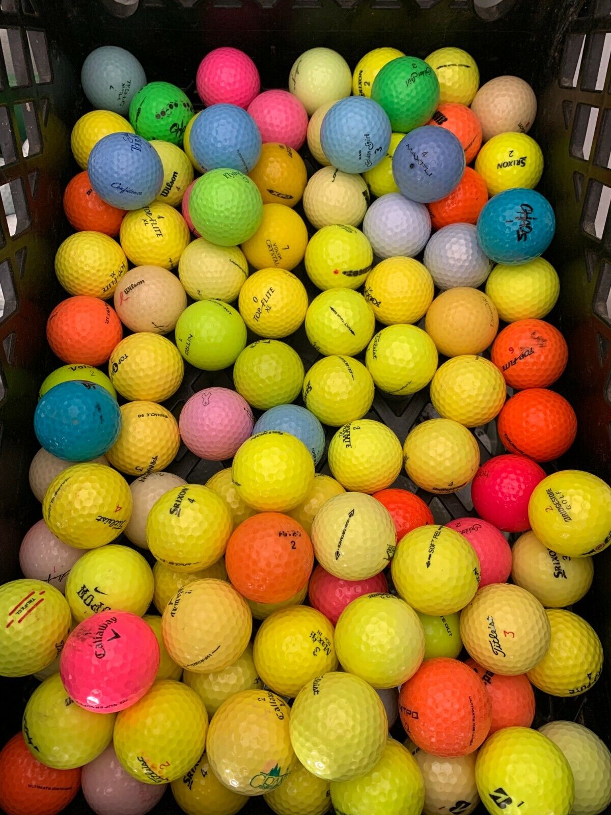 50,100,200,400,800,1000 Range Golf Balls Used Shag Hitaway Practice Bulk |  eBay