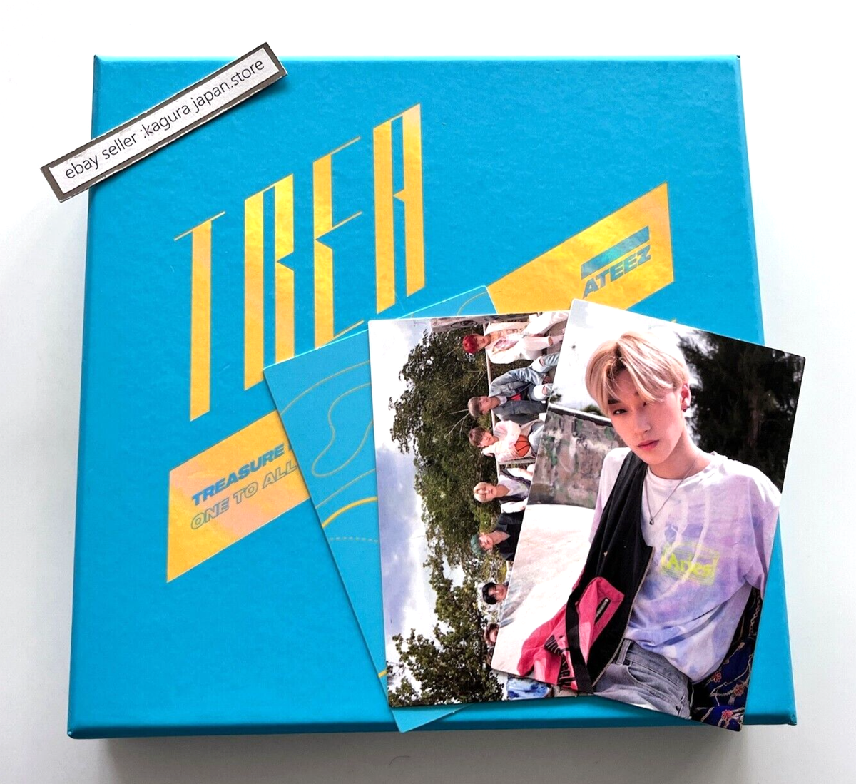 ATEEZ アチズ トレカ サノク サン　wave 3集　SAN ATEEZ TREASURE EP.3 : One To All / WAVE ver. Official Photocard