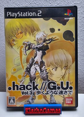 .hack g.u. vol.3 Redemption PS2 NTSC-J Komplett   B4354