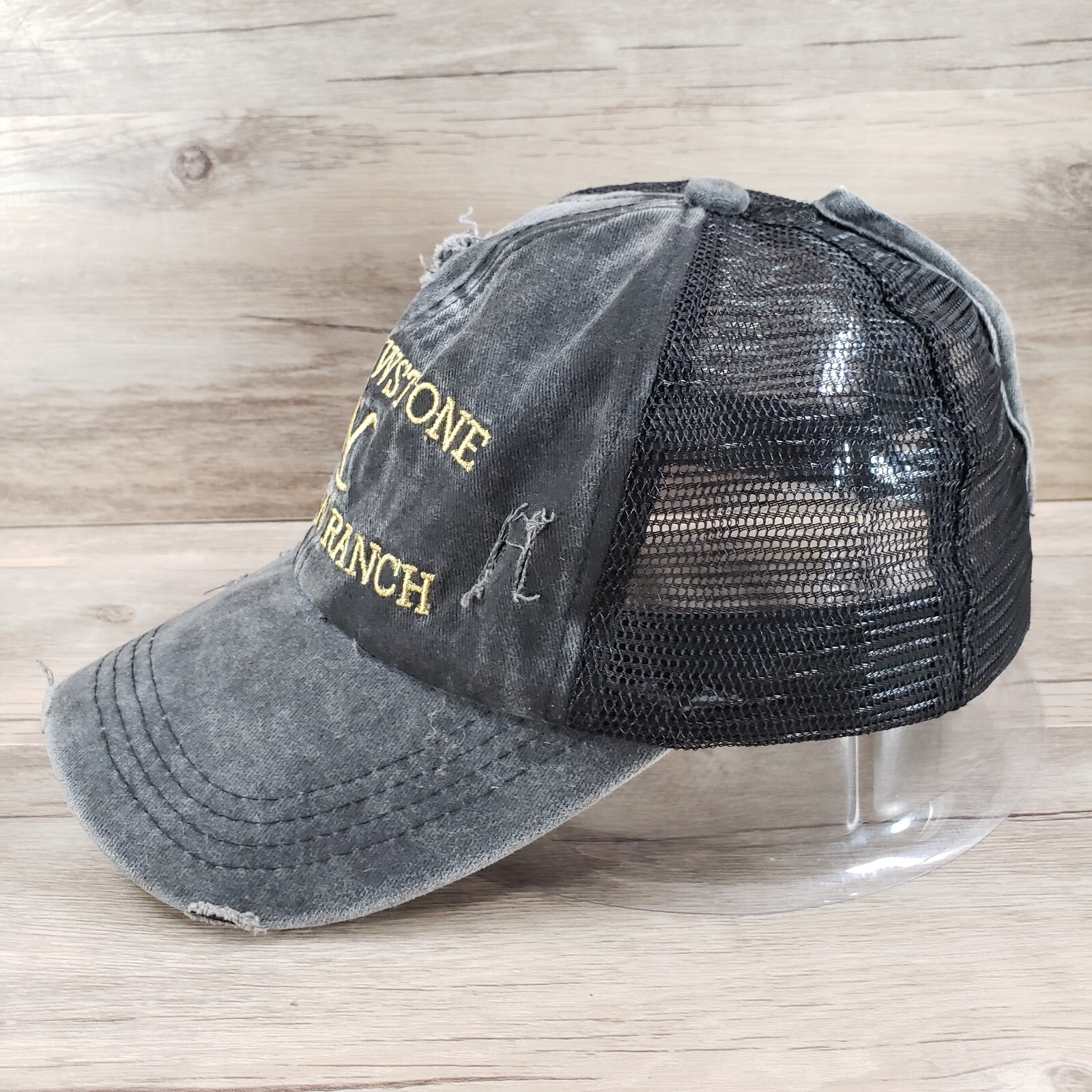 Yellowstone Dutton Ranch Hat Cap Strap Back Distr… - image 5