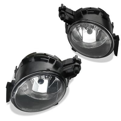 2X Fog Lights Clear Glass Chrome Bulbs HB4 For Seat Leon 1P Ibiza 6J Altea