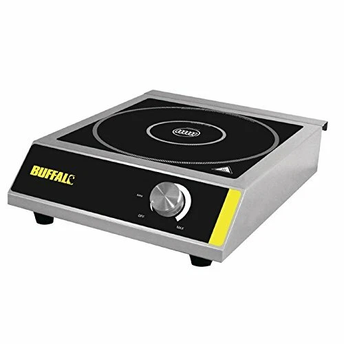 Buffalo Commercial Restaurant Electric Induction Hob 100X330X430mm Hot Plate 3KW
Opens in a new wind