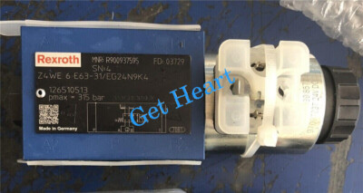 Rexroth Proportional valve Z4WE6E63-31/EG24N9K4 R900937595  FedEx or DHL or UPS
