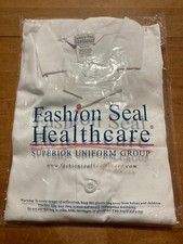 Womens White Lab Coat - Fashion Seal Size Medium