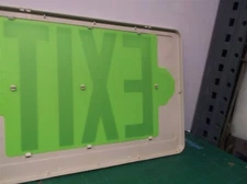 EZXTEU2GWEM green exit sign face only