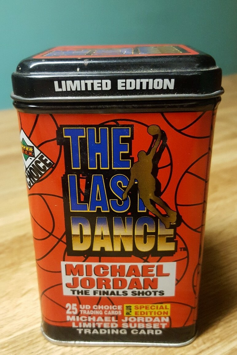 Michael Jordan 1998 Upper Deck The Last Dance Tin Container | eBay