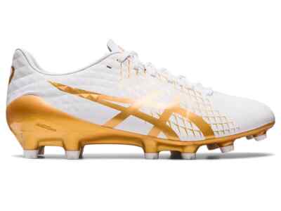 ASICS MENACE 4 1111A195 104 White Pure Gold Rugby Football ASICS MENACE 4 1111A195 104 White Pure Gold Rugby Football