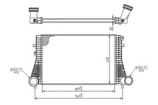 Ladeluftkühler für SKODA OCTAVIA II SUPERB II YETI SEAT ALTEA LEON TOLEDO III