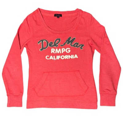 Del Mar California Rampage Pullover Y2K Vintage USA Sweatshirt Pullover