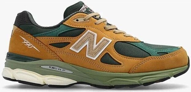 New Balance Teddy Santis x 990v3 Made in USA Tan Orange for Sale