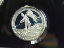 2016 S SILVER GEM PROOF FORT MOULTRIE  ATB QUARTER 90% SILVER  FREE SHIP