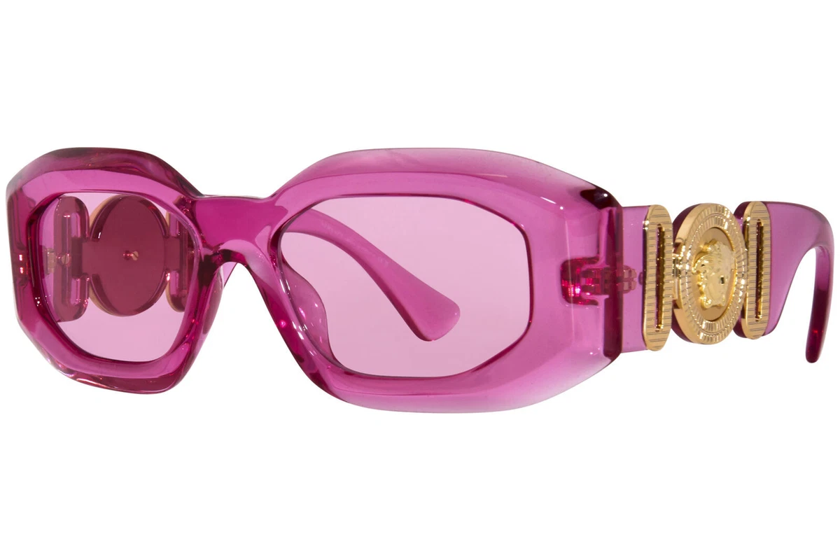 Hot pink hotsell versace sunglasses