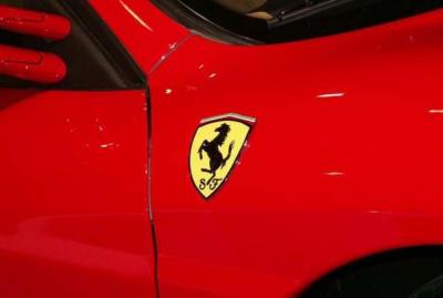 BRAND NEW Genuine Ferrari 360 Front Fender Side Badge Emblem P/N