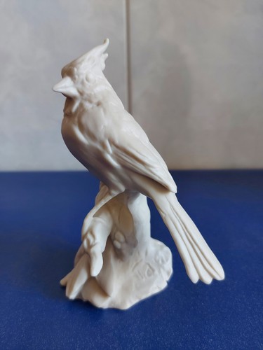 -~Bird-~Porcelain Figurine-~White Cardinal-~ - Picture 3 of 15