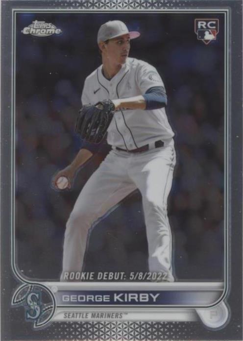 2022 Topps Chrome Update Series - Rookie Debut #USC101 George Kirby (RC)