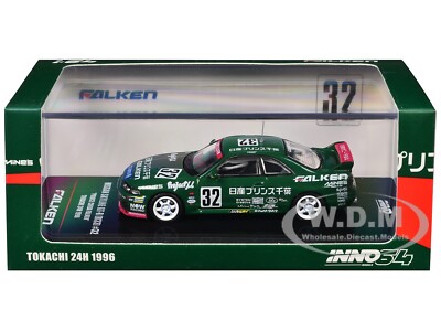 NISSAN SKYLINE GT-R R33 #32 RHD TOKACHI 24H '96 1/64 INNO MODELS