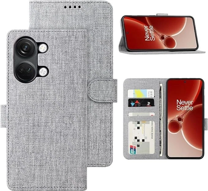 HONLEN Custodia A Portafoglio Per OnePlus 10T – Pelle PU Con Stampata Mandala, 3 Slot Per Carte E Supporto - 2