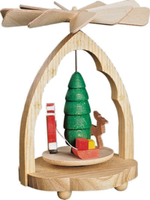 Richard GläSser WäRmespiel Weihnachtsmann Bunt, Seiffen, Erzgebirge #1709