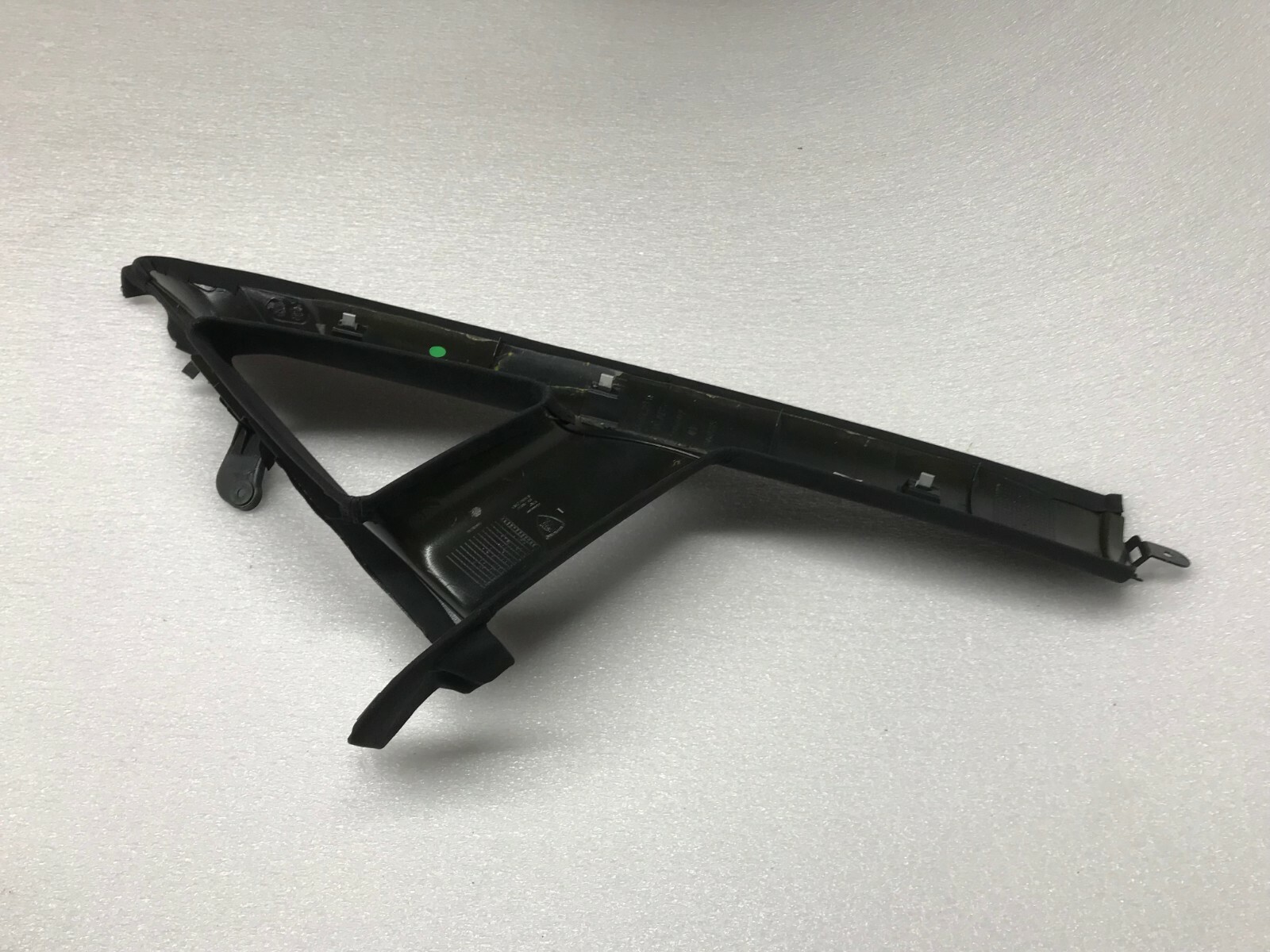 LAMBORGHINI AVENTADOR DRIVER LEFT INTERIOR PILLAR TRIM ALCANTARA OEM 476867233B