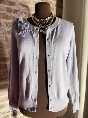 New! Preswick Moore Cardigan Sweater Size Petite Medium