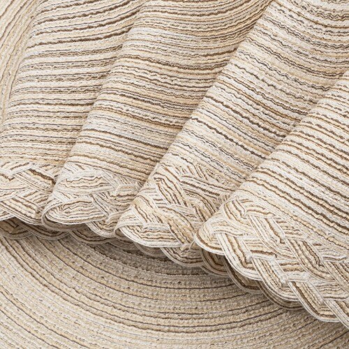 4PCS Round Table Mat Woven Placemats Heat Insulation Mat Dining Table Party Home - Picture 21 of 27