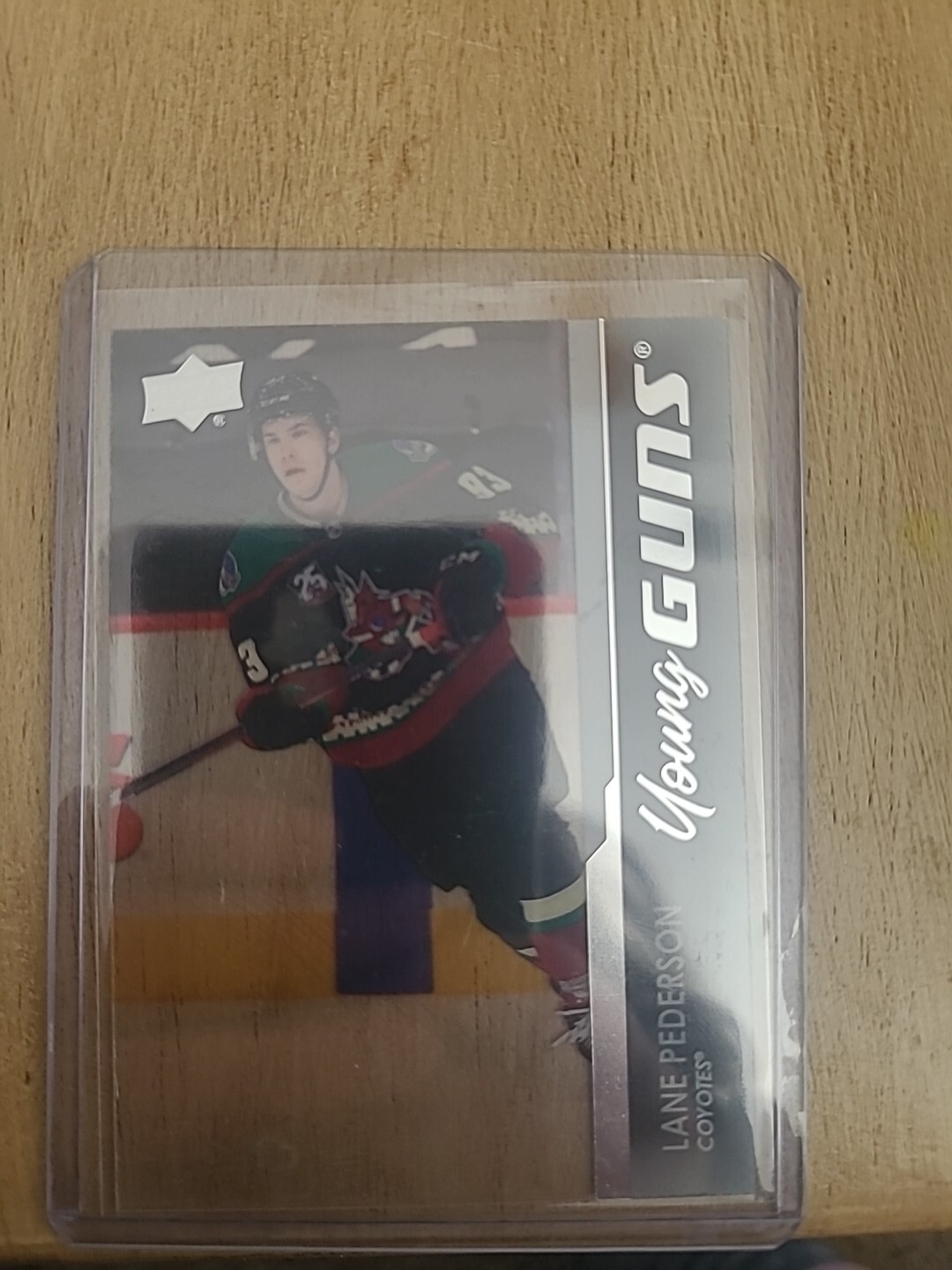 2021-22 Upper Deck Series 1 Young Guns Clear Cut Lane Pederson #234 Rookie RC