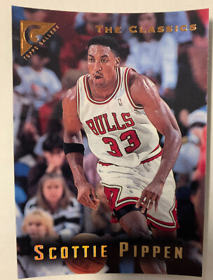 SCOTTIE PIPPEN 1995-96 Topps Gallery 61 Chicago Bulls The