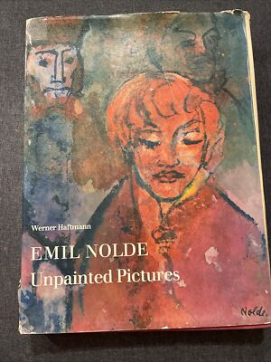 本 Emil Nolde Unpainted Pictures 英語版