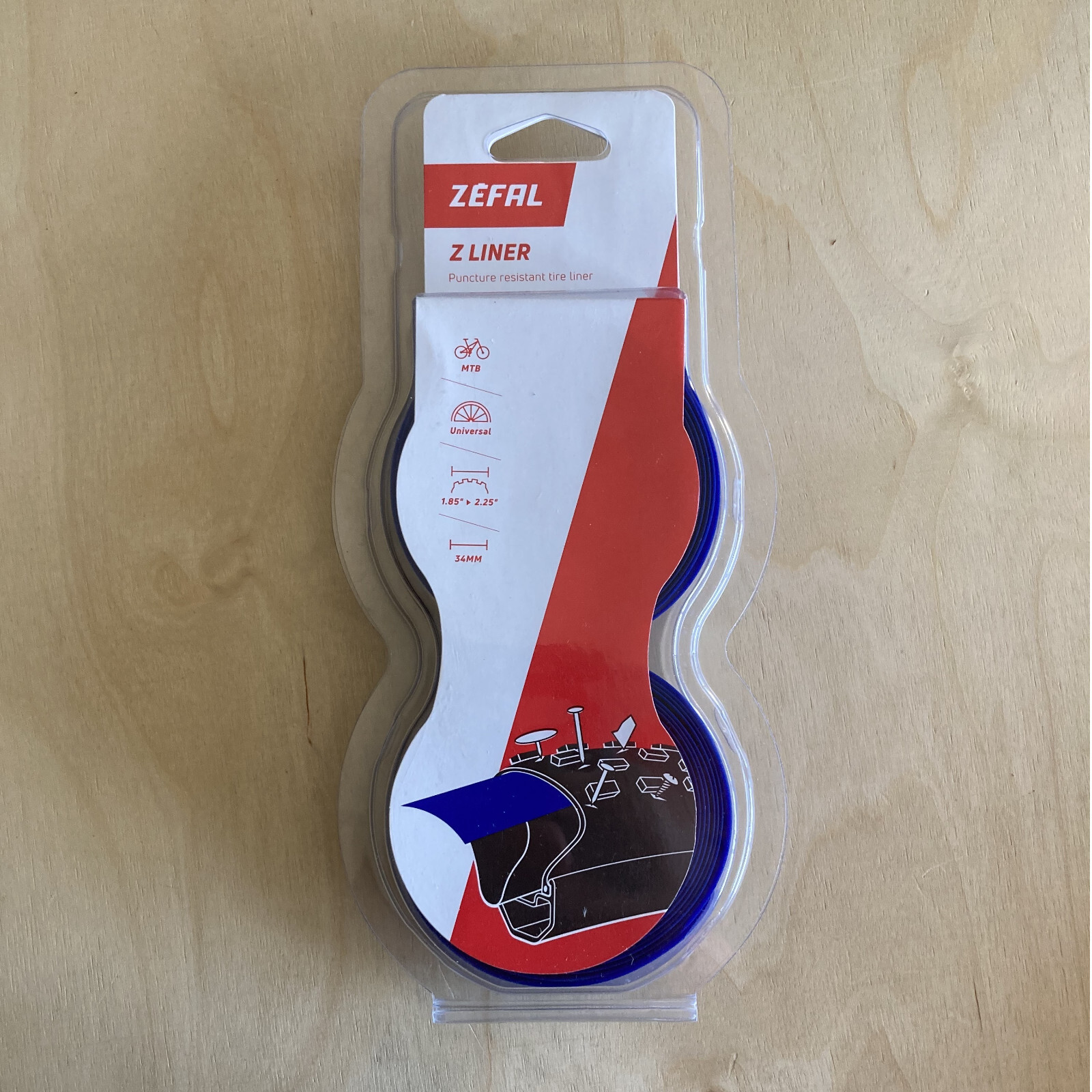 Zefal Z Liner 34mm Puncture Proof Tyre Strip 26" 29" Blue eBay